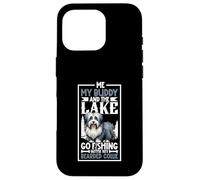 Pesca y Bearded Collie Carcasa para iPhone 16 Pro