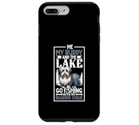 Pesca y Bearded Collie Carcasa para iPhone 7 Plus/8 Plus
