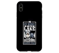 Pesca y Bearded Collie Carcasa para iPhone XS MAX
