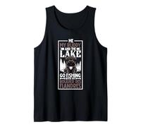 Pesca y Bouvier Des Flandres Camiseta sin Mangas