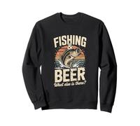 Pesca Y Cerveza Que Más Hay Bajo Retro Sudadera