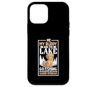 Pesca y Golden Retriever Carcasa para iPhone 12 Mini