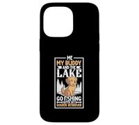 Pesca y Golden Retriever Carcasa para iPhone 14 Pro MAX