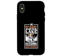 Pesca y Jack Russell Terrier Carcasa para iPhone X/XS