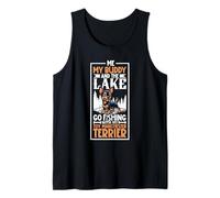 Pesca y Manchester Terrier Camiseta sin Mangas