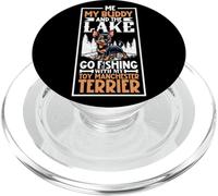 Pesca y Manchester Terrier PopSockets PopGrip para MagSafe
