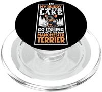 Pesca y Manchester Terrier PopSockets PopGrip para MagSafe