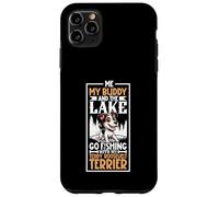 Pesca y Teddy Roosevelt Terrier Carcasa para iPhone 11 Pro MAX
