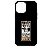 Pesca y Teddy Roosevelt Terrier Carcasa para iPhone 12 Pro MAX