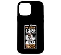 Pesca y Teddy Roosevelt Terrier Carcasa para iPhone 13 Pro MAX