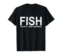 Pescado Divertido Dicho Sarcástico Camiseta