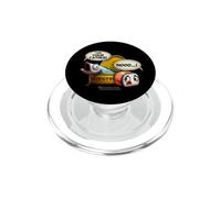 Pescado enlatado y Maki Sushi Padre e Hijo PopSockets PopGrip para MagSafe