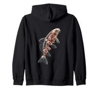 Pescado Flor de Cerezo Aguas Tranquilas Fusión Sudadera con Capucha
