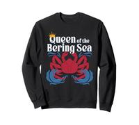 Pescador De Cangrejo Real De Alaska Queen of The Bering Sea Sudadera