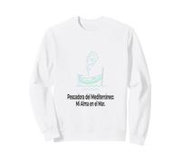 Pescador del Mediterraneo Alma Mar Style Nautico Sudadera