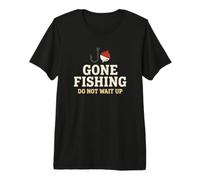 Pescador ido a Pescar no esperes Viaje de Pesca Camiseta Premium
