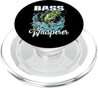 Pescador Profesional bajo susurrador Pescador PopSockets PopGrip para MagSafe