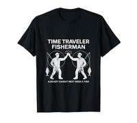 Pescador viajero en el tiempo: ya capturado el pescado de la próxima semana Camiseta