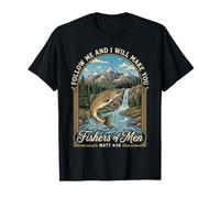 Pescadores De Hombres Fe Cristiana Jesús Escritura Religiosa Camiseta