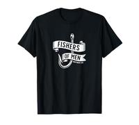 Pescadores de Hombres - Mateo 4:19 Escritura Cristiana Camiseta