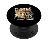 Pescadores De Hombres Mateo 4-19 - Pascua Fe Cristiana PopSockets PopGrip Adhesivo