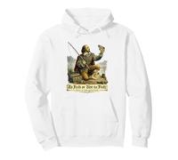 Pescar o no Pescar Divertido Juego de Palabras de Pesca de Shakespeare Sudadera con Capucha