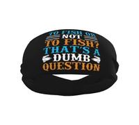 Pescar O No Pescar Es Una Pregunta Tonta Mujer Hombre Headband Elástica Diadema Antideslizante Cinta Pelo Deporte para Yoga Ciclismo Fitness Fútbol