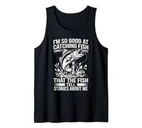 Pescar, Pesca de lubina, Soy Tan Bueno para Pescar Pescado, Pescador Camiseta sin Mangas