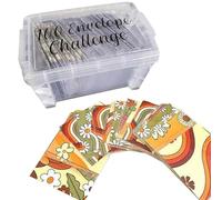 Pesderty 100 Sobres DesafíO de Ahorro de Dinero Manual de PlanificacióN Presupuestaria Dominar el Progreso con Caja de Almacenamiento para Pagar D