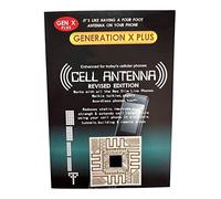 Pesderty 10PCS Pegatinas de Mejora de SeñAl Booster Gen X Amplificador de SeñAl de Antena para Todos los TeléFonos Inteligentes Herramientas de Camping,Plata