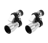 Pesderty 2 Piezas 8X20 Telescopio de Esquina de Poca Luz VisióN Bolsillo Al Aire Libre Telescopio PortáTil Telescopio Monocular