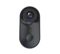 Pesderty 2MP WiFi CáMara Deportiva para Pulgar Montar Al Aire Libre Senderismo CáMara Grabadora CáMara HD 1080P MagnéTica con Tarjeta de Memoria 32G Negro