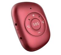 Pesderty 4G InaláMbrico PortáTil Mini Personal GPS Tracker Colgante Wterproof Anti Lost para Ancianos Ayuda SOS