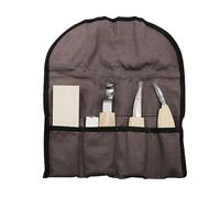 Pesderty 5 Piezas Cuchillo de Talla de Madera Cincel Cortador de CarpinteríA Juego de Herramientas de Mano Pelado Tallado en Madera Cuchara EscultóRica Cortador de Talla