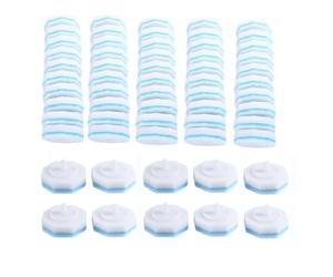 Pesderty 60 Unidades de Varita de Cepillo de BañO Mejorada, Varita de Limpieza de Inodoro Desechable, Recambios de Cabezales de Fregador de Cuenco