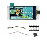 Pesderty Actualización NerdMiner 307KH/S BTC Solo Lottery Miner Bitcoin Crypto Miner Conexión WiFi Nerd Miner de Bajo Consumo