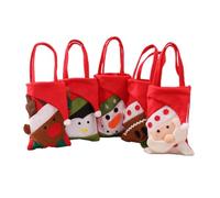 Pesderty Bolsas de Dulces con Asa, Bolsas de Regalo NavideñAs, Bolsas de Regalos NavideñOs, Bolsa de Fiesta para NiñOs, DecoracióN NavideñA