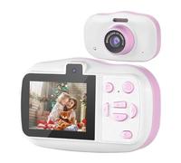 Pesderty CáMara para NiñOs Impermeable 1080P Mini Selfie Juguete para NiñOs CáMaras Digitales VideocáMara de Video 32G Juguete Regalo de CumpleañOs para NiñOs-A