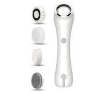 Pesderty Cepillo de Limpieza, Cepillo Eléctrico Resistente Al Agua IPX 7, 2 Velocidades Ajustables, Limpiador de Cepillos Faciales