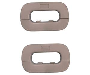 Pesderty Cerradura de la Puerta del Congelador del Refrigerador para NiñOs Cerradura del Pestillo del Refrigerador una Prueba de NiñOs No Se Requieren Herramientas FáCil InstalacióN Gris