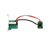 Pesderty Chip I210 Tarjeta de Red Gigabit de Puerto óPtico úNico Mini Pcie Tarjeta Ethernet PortáTil Adaptador de Red Tarjeta de Red