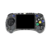 Pesderty Consola de Juegos PortáTil RG ARC-S Operativo Linux IPS de 4 Pulgadas DiseñO de Seis Botones Reproductores de Video Retro Compatible con Manejar con Cable A