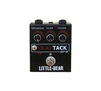 Pesderty Efectos de DistorsióN para Bajo y Guitarra de 3 Velocidades Efectos Monobloque Pedal Difuso LED RAT Efectos de Conveniencia MultifuncióN