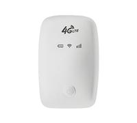 Pesderty Enrutador WiFi 4G InaláMbrico MiFi 150 Mbps WiFi MóVil para Coche Punto de Acceso InaláMbrico MóDem WiFi Compatible con 10 Usuarios con Ranura para Tarjeta SIM