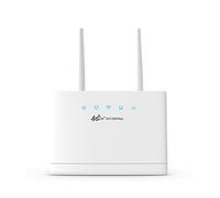 Pesderty Enrutador WiFi 4G LTE Tarjeta SIM Enrutador WiFi InaláMbrico de 300Mbps Punto de Acceso DoméStico Soporte 4G a Puerto LAN 16 Usuarios WiFi-Enchufe de la UE