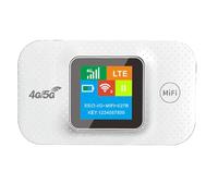 Pesderty Enrutador WiFi de Punto de Acceso Móvil 4G/5G, Repetidor de Enrutador 4G LTE, Módem de Bolsillo con Ranura para Tarjeta SIM, Amplia Cobertura, Versión Europea