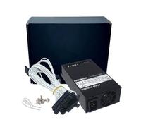Pesderty Fuente de Alimentación Modular ATX de 250 W, Fuente de Alimentación con Módulo Flex y Bajo de Ruido para Chasis de Computadora Pequeños de 1U (Flex ITX)