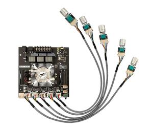 Pesderty -HT21 2G HiFi Bluetooth 2.1 Canales de Potencia Audio EstéReo Placa Amplificadora para Subwoofer 160Wx2 + 220W Graves Agudos TDA7498E A