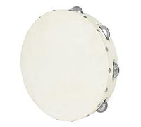 Pesderty Instrumento de PercusióN Olf Pandereta de Mano de 10 Pulgadas ImitacióN de Piel de Oveja Tambor de Mano Juguete de EducacióN Temprana