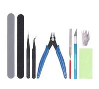 Pesderty Kit de Herramientas para Entusiastas de los Modelos Herramientas Básicas para Modelos Adecuadas para Entusiastas de la Creación y el Montaje de Modelos